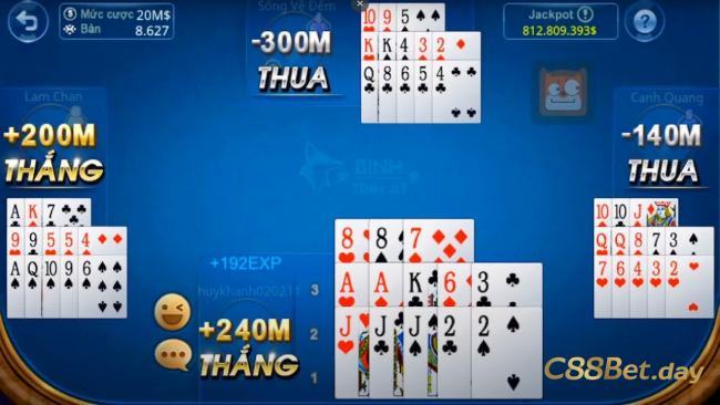 Mậu binh C88BET - Trò chơi hot hit được cao thủ yêu thích 2 Tổng quan về mậu binh C88BET
