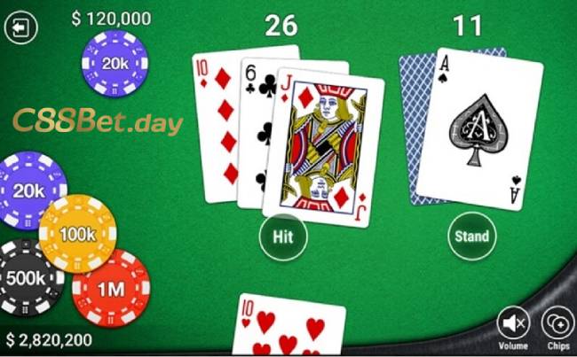 Bài cào online C88BET hấp dẫn hàng đầu cho cược thủ 5 Tính điểm trên 3 lá bài