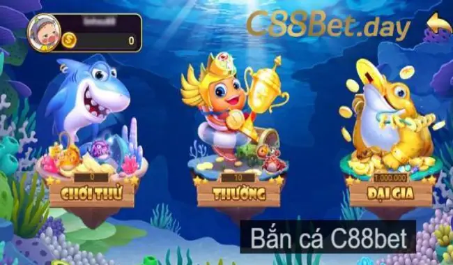 Bắn cá online C88BET, luật chơi và kinh nghiệm chơi từ cao thủ