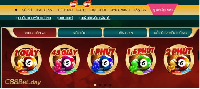 Xổ số siêu tốc và hướng dẫn cách chơi cho người mới bắt đầu 3 Lý do chọn xổ số siêu tốc tại C88BET