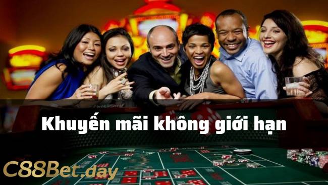 Khuyến mãi không giới hạn C88BET