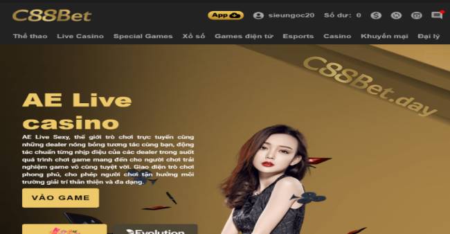 Sảnh AE Live casino