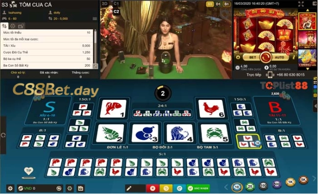 “Tất tần tật” Bầu cua C88Bet và thông tin  chi tết bạn cần nắm