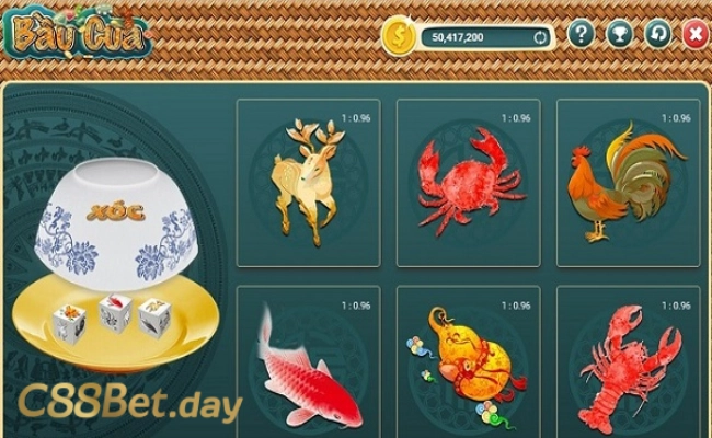 “Tất tần tật” Bầu cua C88Bet và thông tin  chi tết bạn cần nắm